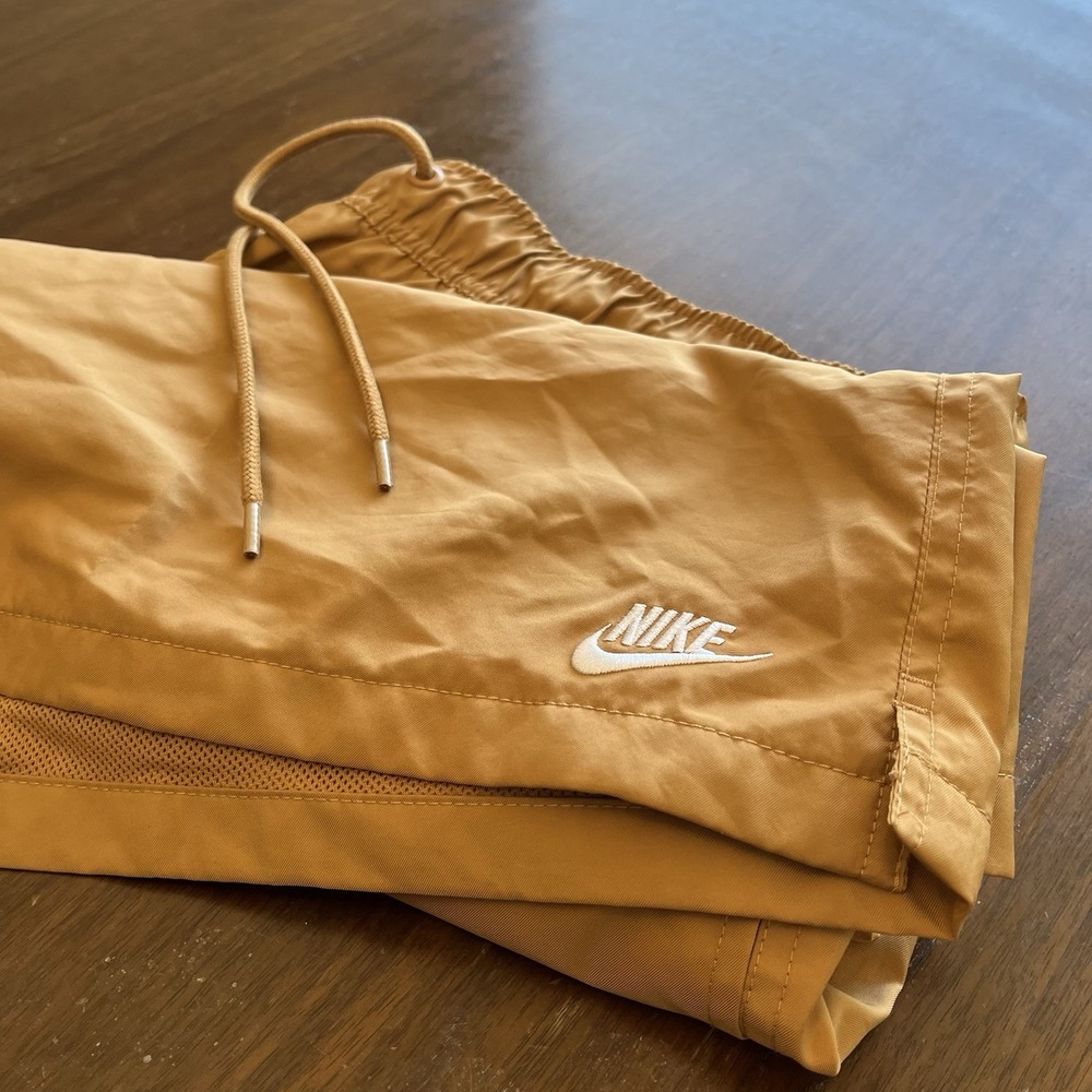 Nike Men's XL Club Woven 6" Flow Athletic Lined Shorts Flax FN3307-224